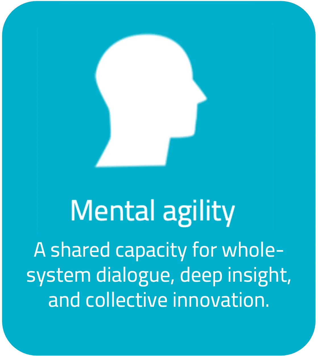 Diagram showing Mental agility